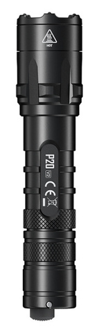 Фонарь ручной Nitecore P20 V2 черный лам.:светодиод. AAx4 (17301)