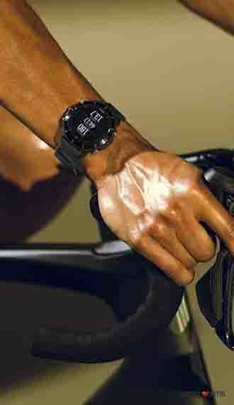 Силиконовый ремешок Wahoo Elemnt Rival Stealth Gray