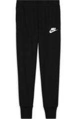 Детские теннисные штаны Nike Sportswear Club French Terry High Waist Pant G - black/white