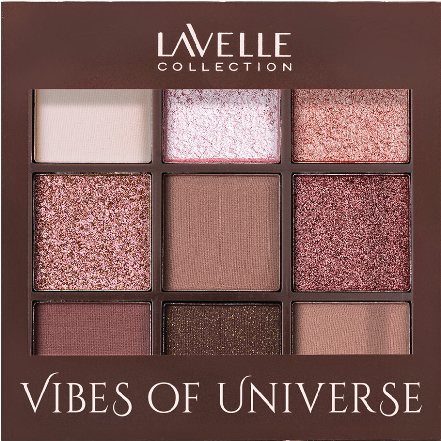 LavelleCollection Тени для век Vibes of Universe тон 04 pink sunset  розовый закат