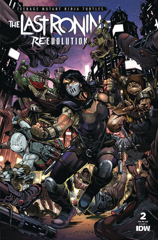 Teenage Mutant Ninja Turtles The Last Ronin II Re-Evolution #2 (Cover A)