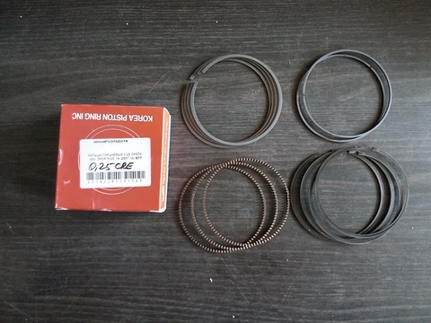 КОЛЬЦА ПОРШНЕВЫЕ 0,25 CRETA, ix35, SPORTAGE 14- ДВИГ NU KPR