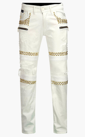 The Saints Sinphony | Джинсы мужские WHITE GOLD JEAN TSG346 перед