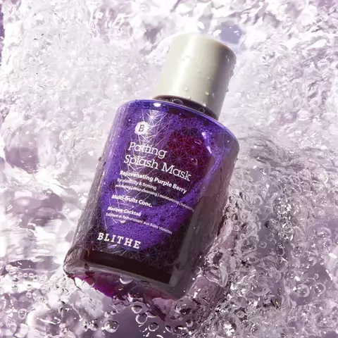 Сплэш-маска омолаживающая  Blithe «Омолаживающие ягоды» Patting Splash Mask Purple, 150 мл