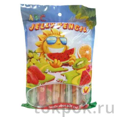 Желе питьевое в трубочках Viet Foods ABC Jelly Pencil, 340 гр