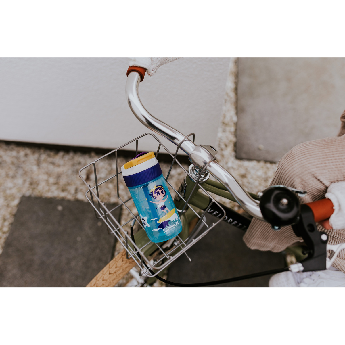 Бутылка для воды Kambukka Lagoon Kids (400 мл), Серфингистка, арт. 11-04039 - фото 7