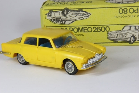 Alfa Romeo 2600 Berlina #A-4 USSR remake 1:43