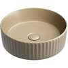 Ceramica Nova Element CN6057MC Умывальник чаша накладная круглая 360*360*115мм (цвет Капучино Матовый)