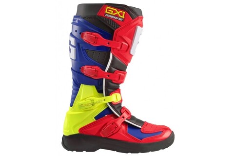 Мотоботы Gaerne GX1 Evo Red/Blue/Black/Yellow 42