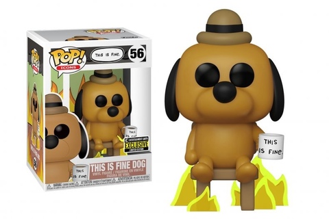 Funko POP! This is Fine Dog (Exc) (56)