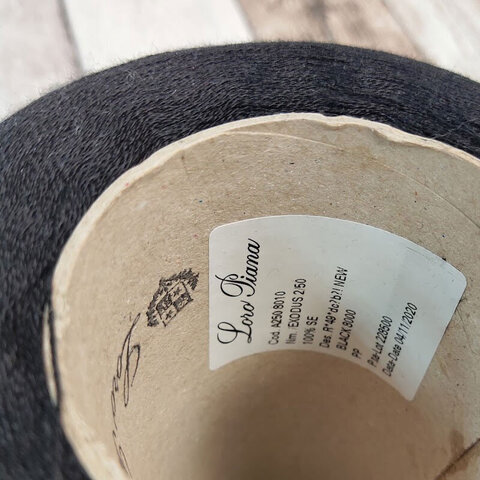 Шелк LORO PIANA EXODUS 2/50 черный