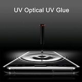 UV Защитное стекло 3D на весь экран 0,33 мм 9H Nano Optics для Samsung Galaxy S24 Plus (полный клей) (Прозрачное)