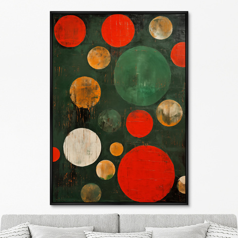 ArtNoMore - Репродукция картины на холсте Planets of color, No 1, 2024г.
