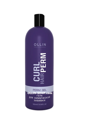 OLLIN curl hair гель для химической завивки 500мл/ perm gel + инструкция + флакон-аппликатор