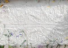 Кружево Французское, ш. 36 см, белый