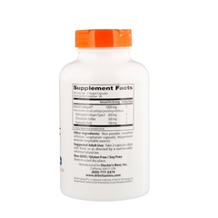 Doctor's Best, Гиалуроновая кислота и сульфат хондроитина, 180 растительных капсул