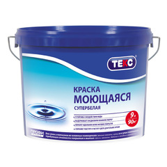 ТЕКС Краска в/д моющаяся класс ПРОФИ супербелая (4,5л=7,1кг)