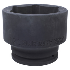 KING TONY (9535C0M) Головка торцевая ударная шестигранная 1-1/2", 120 мм