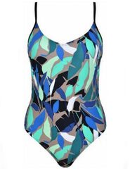 Купальник слитный с принтом в виде листвы Naturana 73390