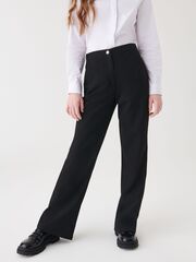 Брюки школьные для девочки Next T40-767, Черный