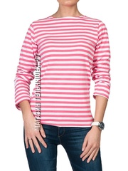 Розовая тельняшка - Магазин тельняшек.ру 8-800-700-93-18Женская тельняшка с розовой полосой в Магазине тельняшек