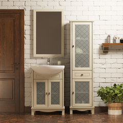 Зеркало ОМЕГА 55, слоновая кость