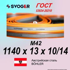 Ленточная пила по металлу, по дереву 1141х13х0.6 шаг 10/14 пильная лента