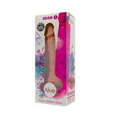 Телесный фаллоимитатор Adam S - 17,7 см. - 