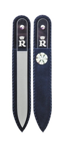 RELOUIS Пилочка для ногтей в бархатном чехле 115мм (Чехия)