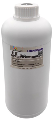 Чернила DCTec сублимационные S636 Black (черный) 1000 мл