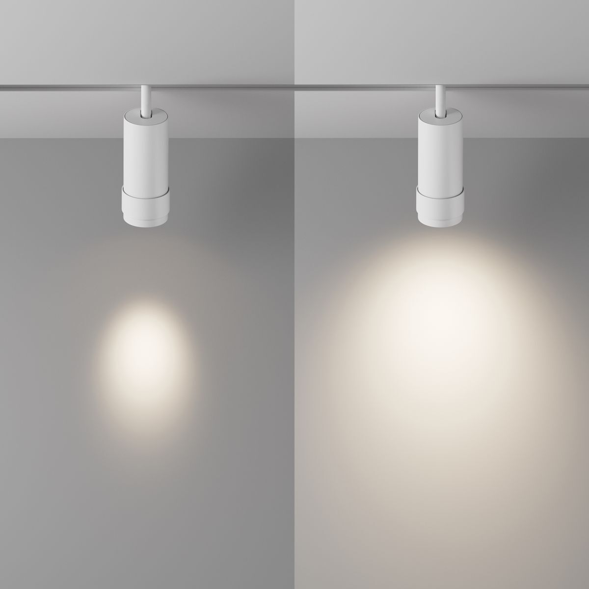 Трековый светодиодный светильник Maytoni Technical Exility Focus Zoom TR212-1-12WTW-DD-Z-W