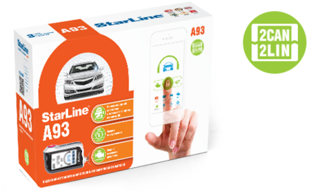 Автосигнализация StarLine A93 2CAN+2LIN