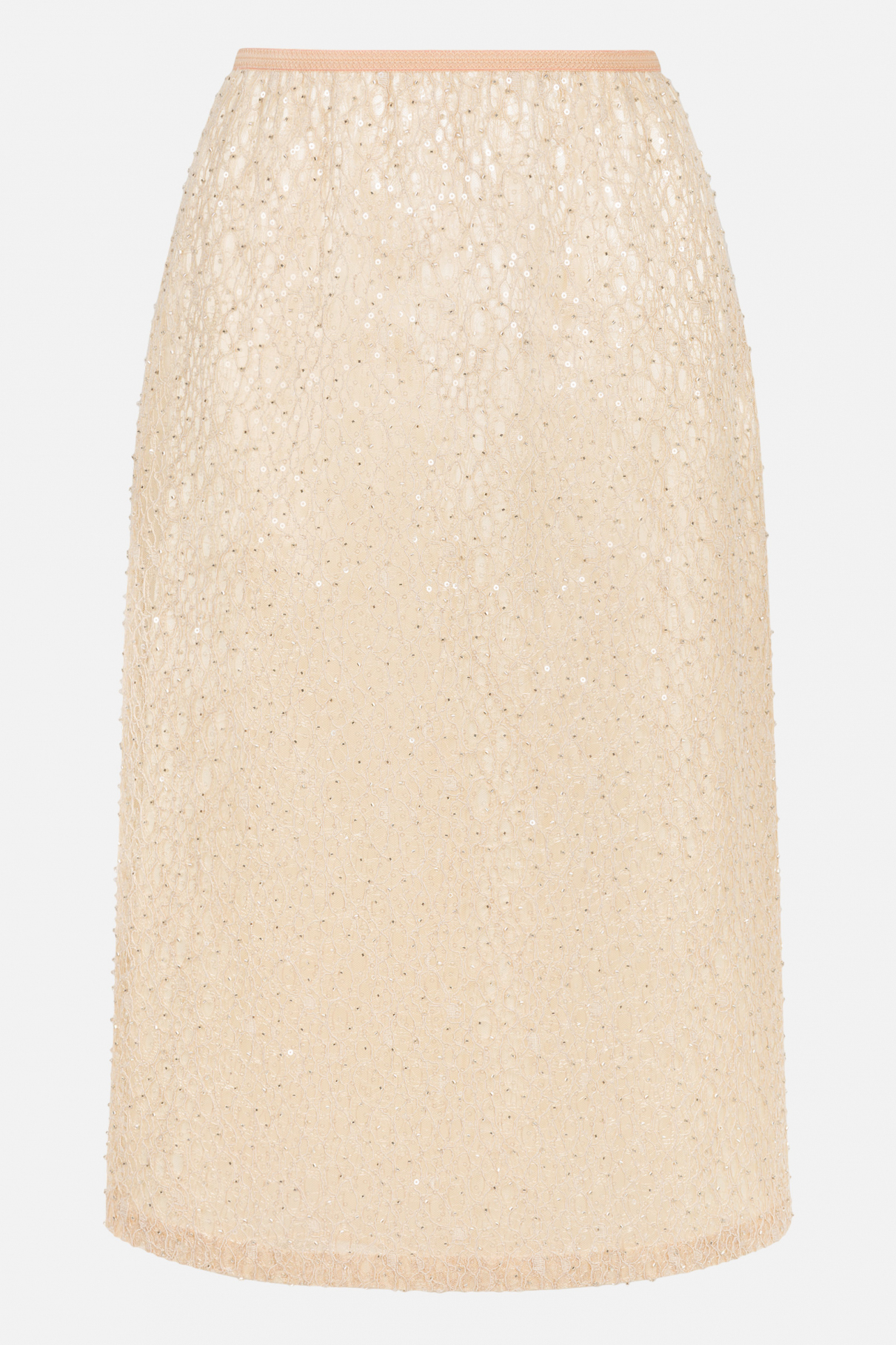 Юбка-миди с вышивкой