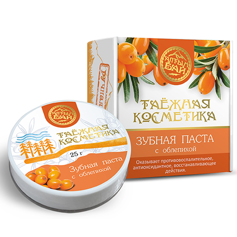 Зубная паста с облепихой, Алтын Бай