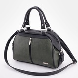 Сумка Саломея 257 македония оливковый + черный