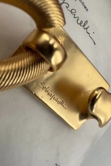 Крупный браслет-цепь SCHIAPALERRI с замком замочная скважина