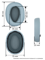 Амбушюры Sony MDR-100AAP