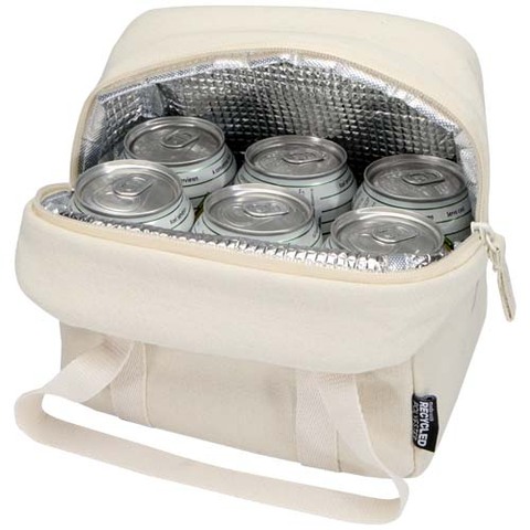 Сумка-холодильник Recanvas, изготовленный из переработанных материалов по стандарту GRS, объемом 5 л