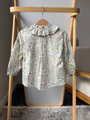 Новая хлопковая блузка Il Gufo, 104