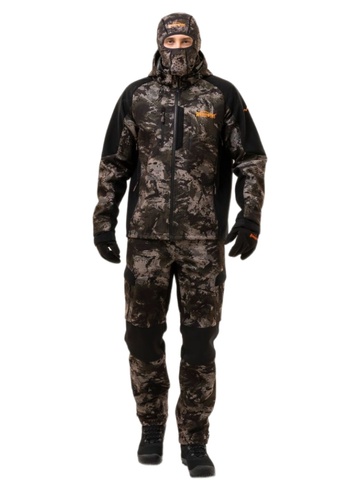 Демисезонный костюм для охоты Remington XM Elite Improved Black Camo на remingtonn.ru