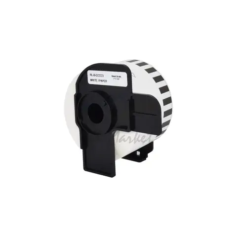 Совместимый ленточный картридж G&G GG-DK22223 (50x30 / DK-22223) для Brother P-touch QL-500, QL-550, QL-70, черный