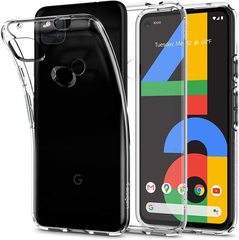 Чехол Spigen Liquid Crystal для Google Pixel 4A (Прозрачный)