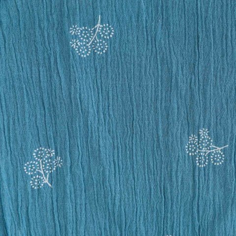 Ткань Bambula Print S/S — PROVINCIAL BLUE