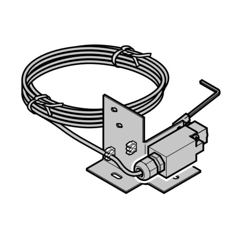 Клавишный выключатель противовеса, соединенный проводами, snapM8 слева для ворот HS 6015 PU V Херманн