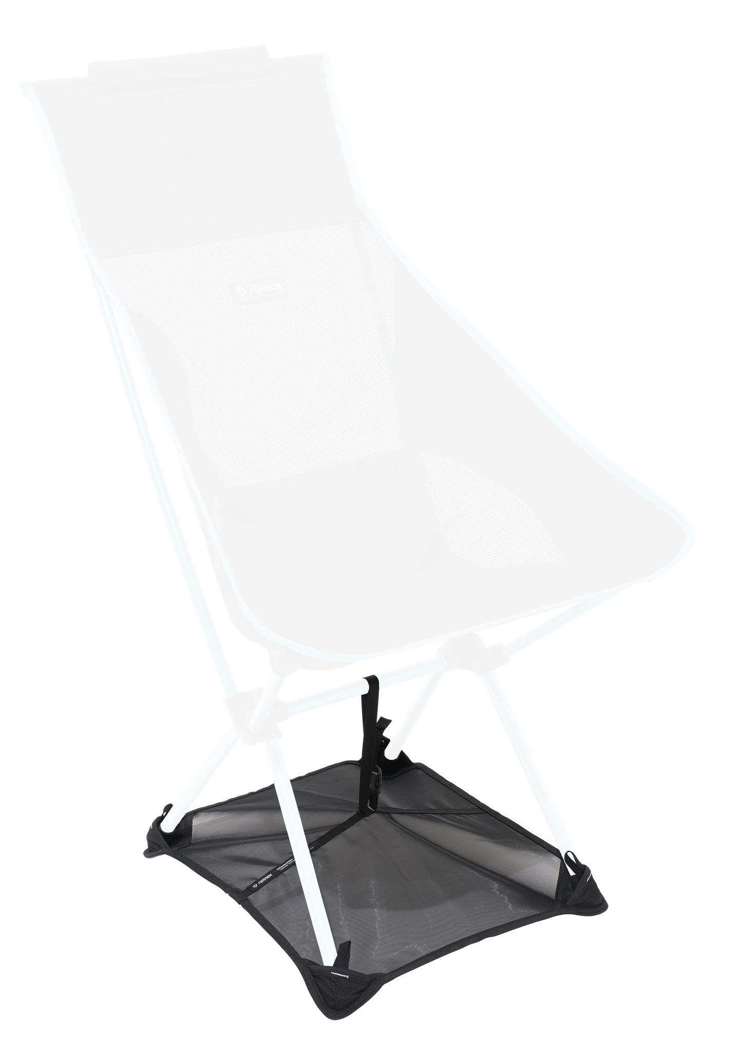 Helinox Ground Sheet for Chair Two Chair One L Schwarz