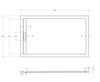 Cezares TRAY-AS-AH TRAY-AS-AH-150/90-30-W Поддон из искусственного мрамора