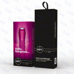 Шикарный розовый вибромассажер Ceres Lace