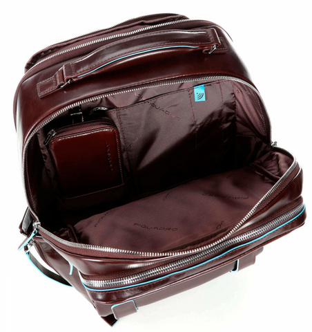 Рюкзак мужской Piquadro Blue Square, коричневый, кожа натуральная (CA4894B2/MO)