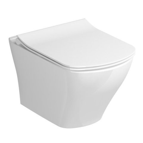 Сиденье для унитаза CLASSIC Slim белое