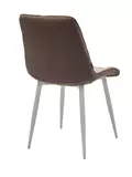 фото 5 Стул CHIC BLUVEL-40 бежевый/ 1981-35 темно-бежевый/ белый каркас М-City на profcook.ru
